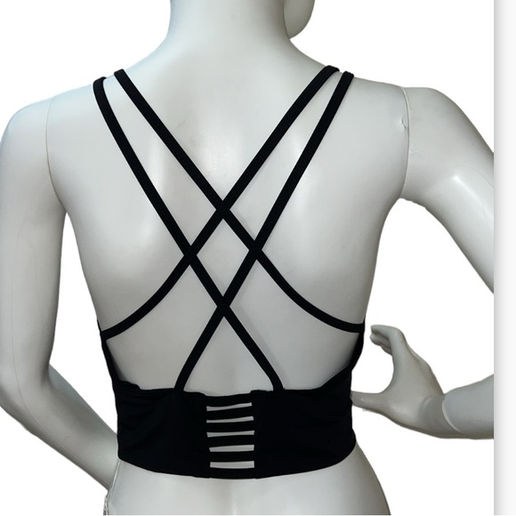 Zexxxy crop top cami criss-cross back NWT / size Lg. - Picture 3 of 11